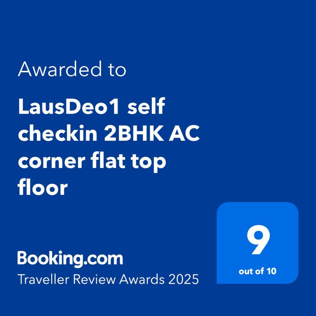Lausdeo1 Self Checkin 2bhk Ac Corner Flat Floor *